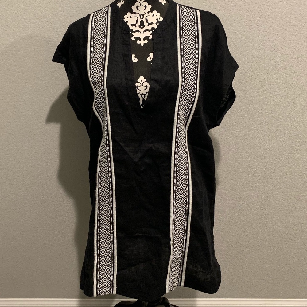 Athleta embroidered kaftan NWT